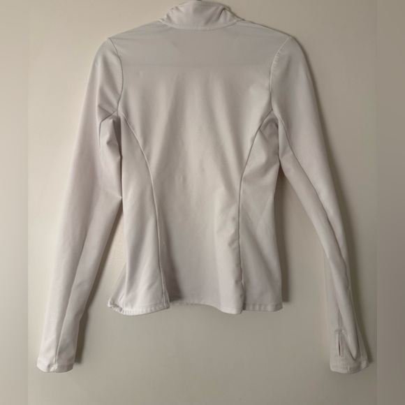 Alo Yoga Alosoft 1/2 Zip Rapid Pullover White | Size M - Picture 10 of 10